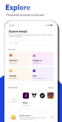Hymoji - Emojis for Discord android App screenshot 4